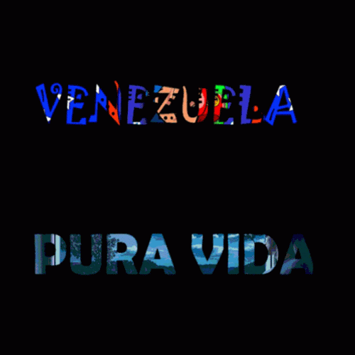 Venezuela Pura Vida GIF