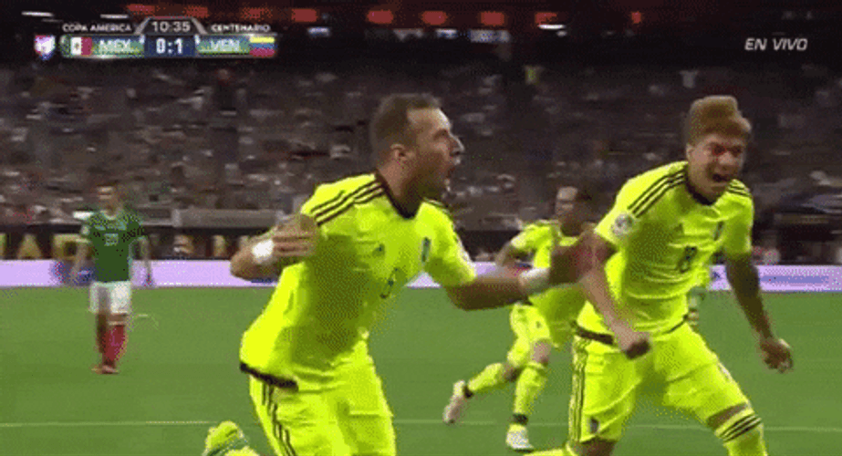 Venezuela Soccer Players GIF