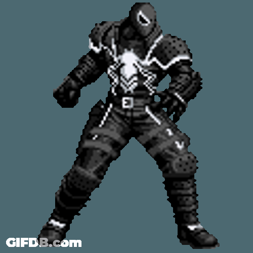 Venom Battle Formation Animation GIF