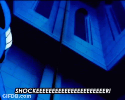 Venom Cartoon Saying Shockeeeeeeeeeeeeeeeeeeeee GIF