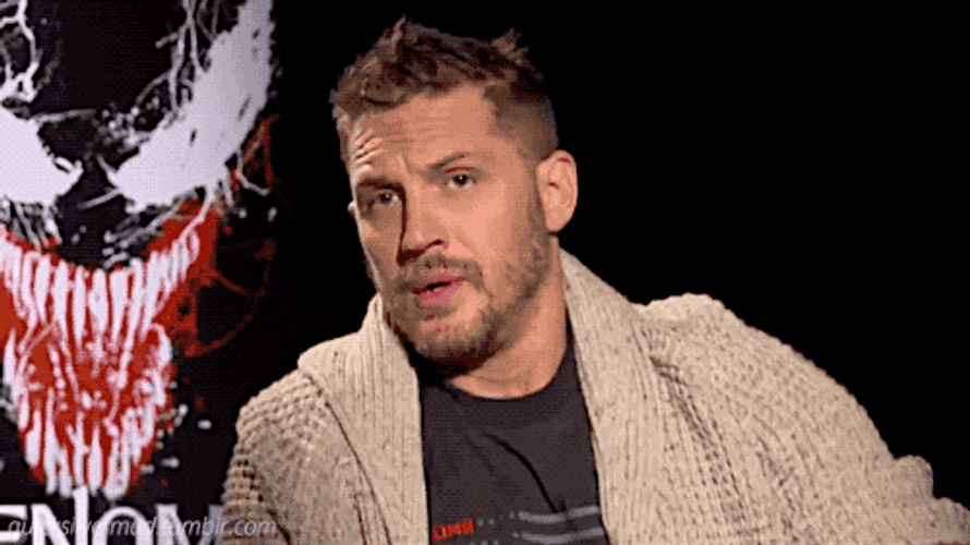 Venom Eddie Brock Oof Reaction GIF