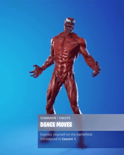 Venom Let There Be Carnage Default Fortnite Dance GIF