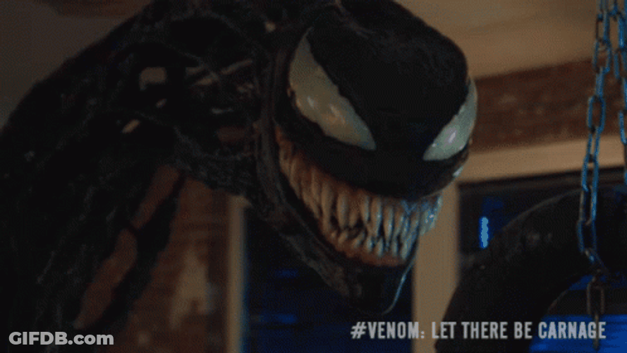 Venom Long Neck Let There Be Carnage GIF