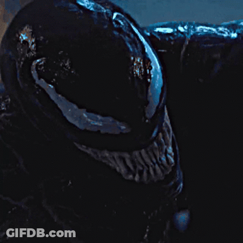 Venom Mouth With Tongue Out GIF