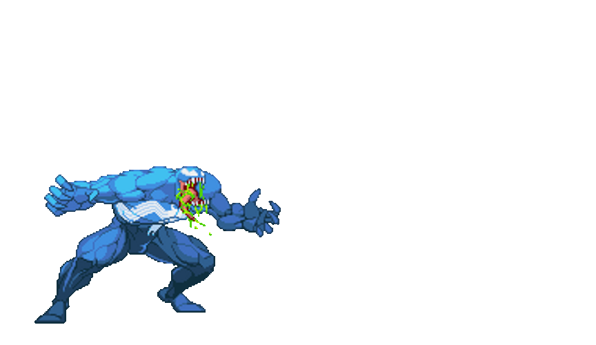 Venom Multiple Transformation Video Game GIF