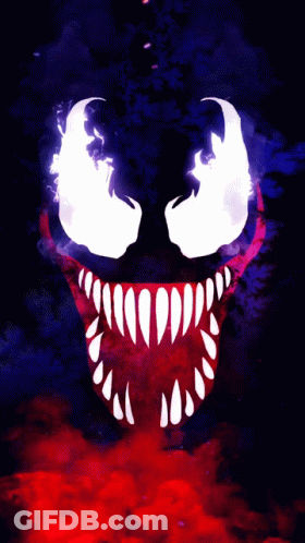 Venom's Mouth And Teeth GIF