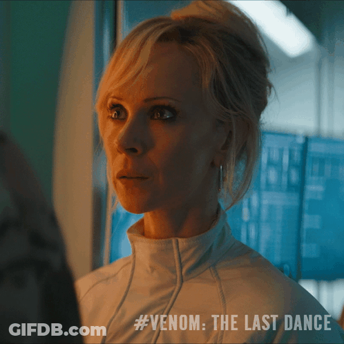 Venom The Last Dance Poster With Woman GIF