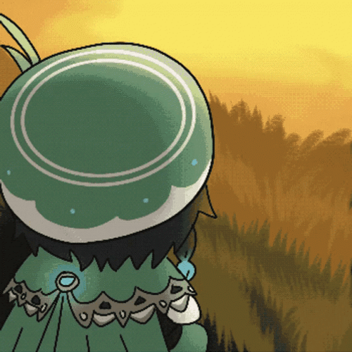 Venti Chibi Sparkling Eye GIF