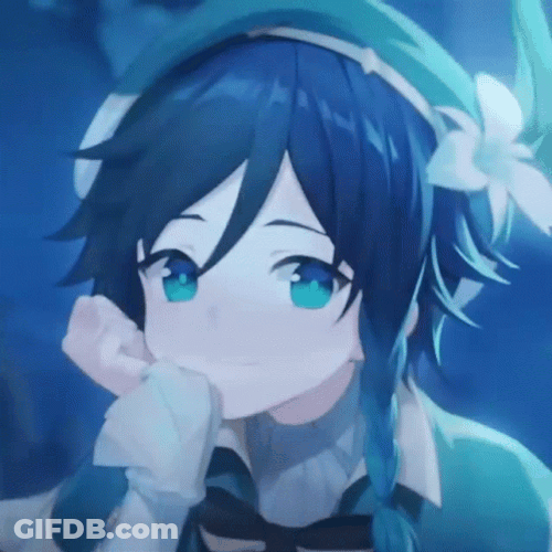 Venti Looking Away GIF
