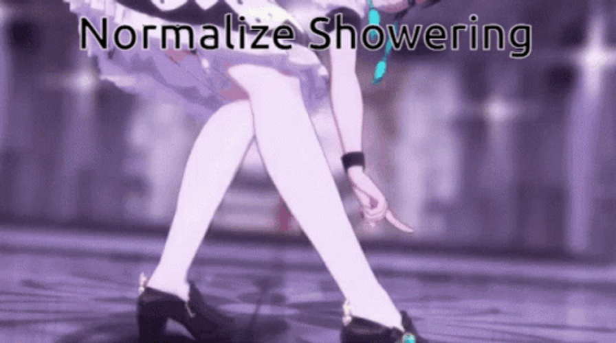 Venti Normalize Showering GIF