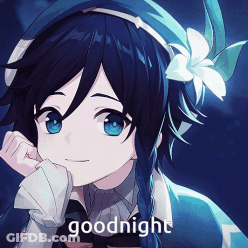 Venti Saying Good Night GIF