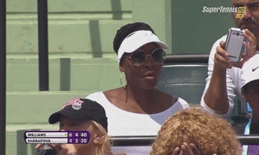 Venus Williams Popcorn GIF