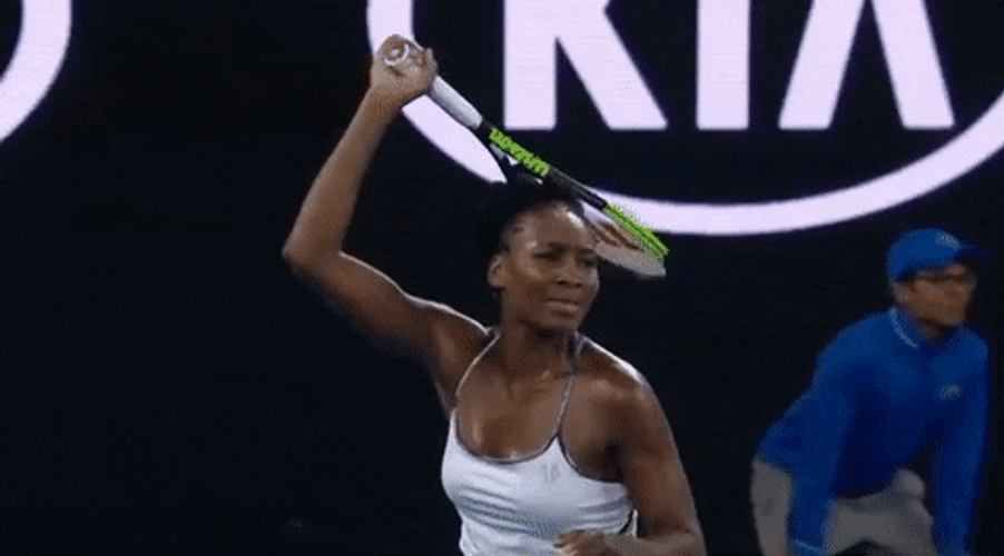 Venus Williams Sighing GIF