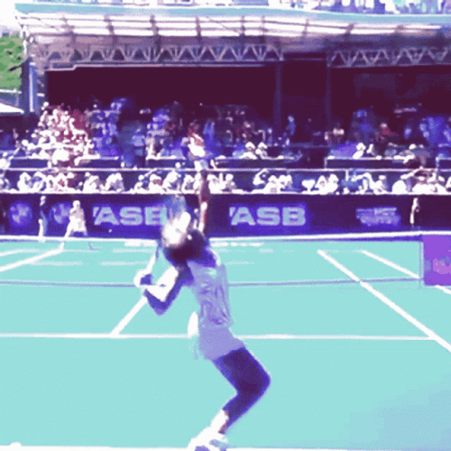 Venus Williams Strong Serve GIF