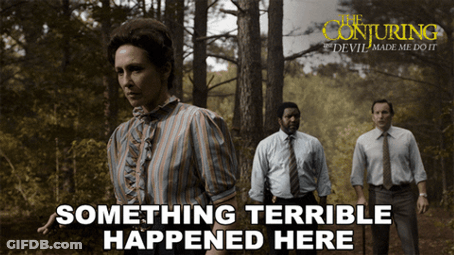 Vera Farmiga Something Terrible Happened Here Wendigo GIF