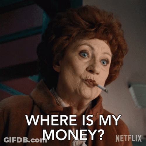 Vera Perschauer Where's My Money GIF
