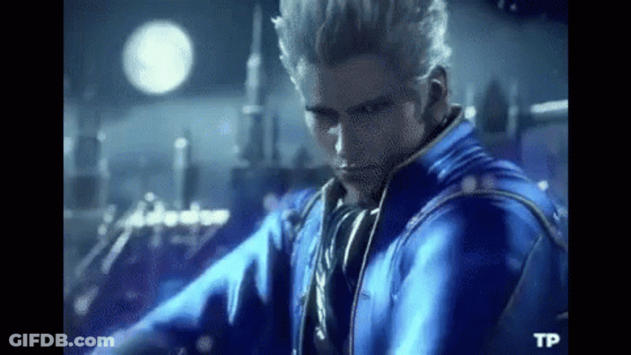Vergil Attack Scene GIF