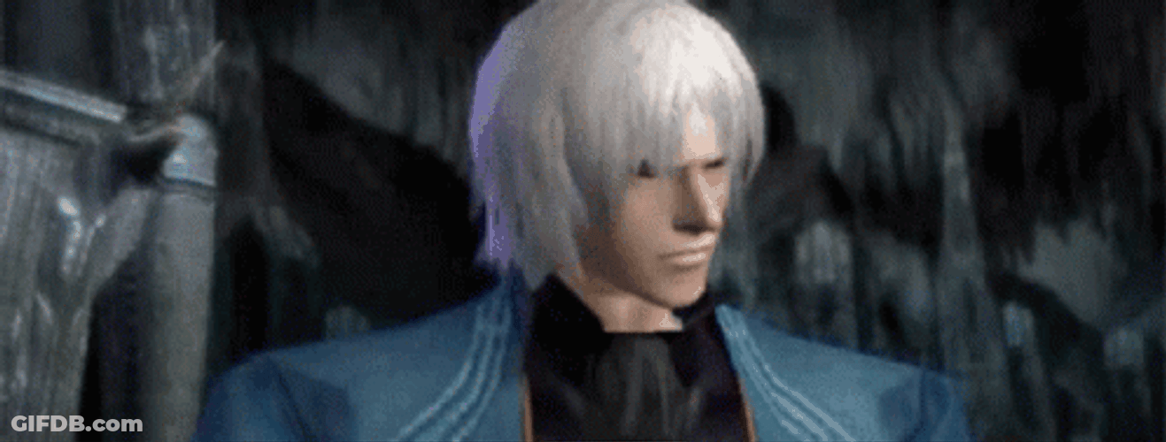 Vergil Fix Hair GIF
