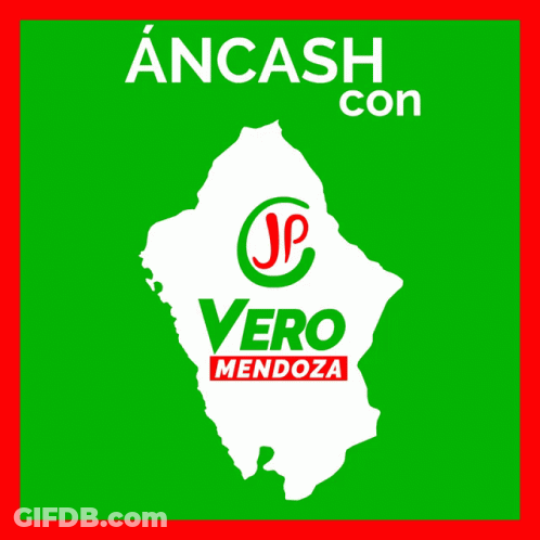 Vero Mendoza Advertisement With Map GIF