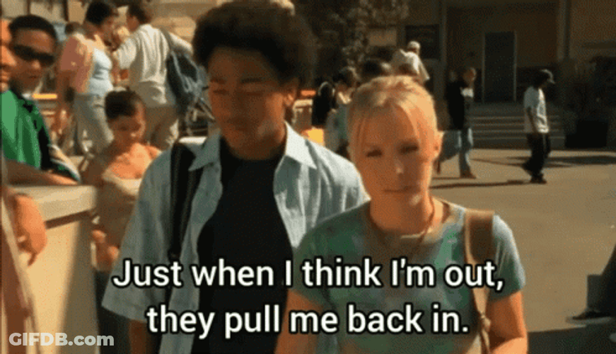 Veronica Mars Just When I Thought I Was Out GIF