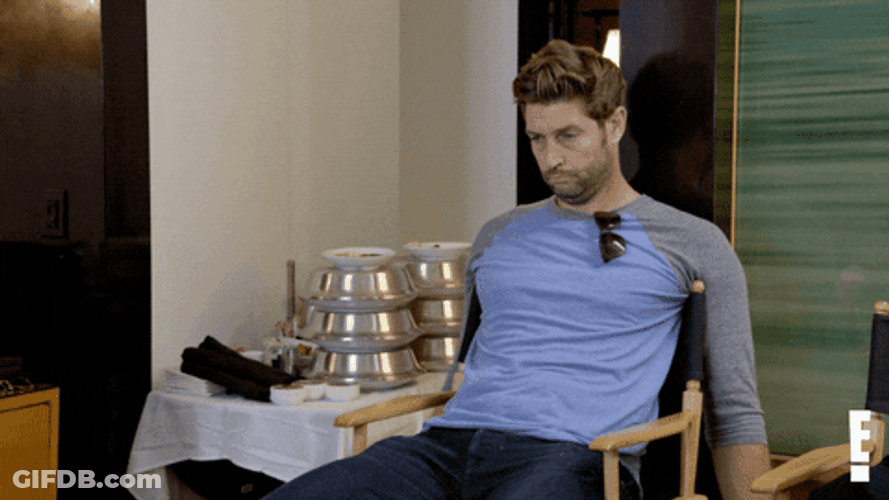 Very Boring Jay Cutler Don T Care GIF