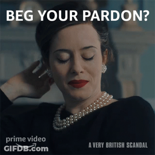 Very British Scandal Poster Woman Eyes Closed GIF