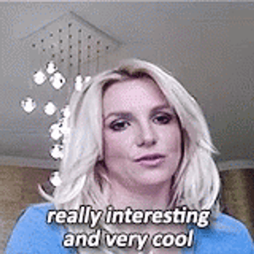 Very Cool Britney Spears GIF