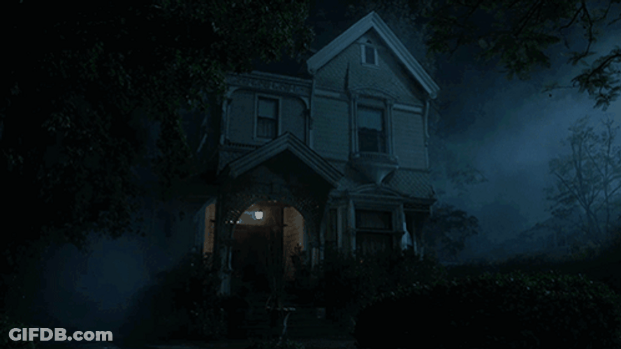 Very Dark Haunted House GIF