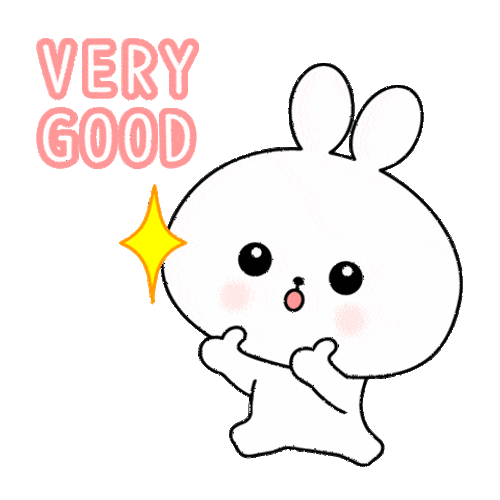 Very Good Happy Bunny GIF