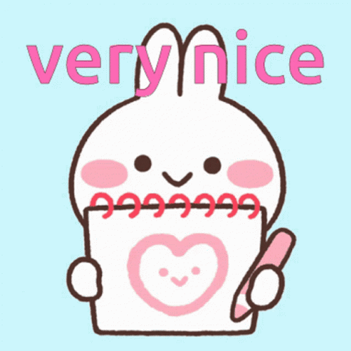 Very Good Nice Bunny GIF
