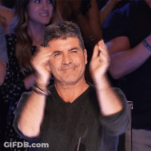 Very Good Simon Cowell GIF