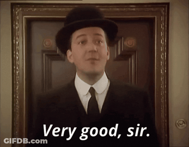 Very Good Sir Stephen Fry GIF