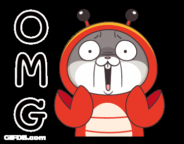Very Miss Rabbit Crab Costume OMG GIF