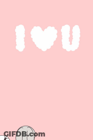 Very Miss Rabbit Flying Superhero I Love You GIF