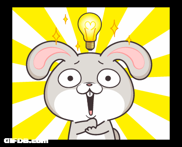 Very Miss Rabbit Idea GIF