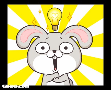 Very Miss Rabbit Idea GIF