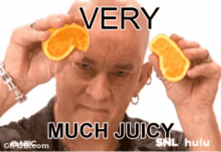 Very Much Juicy Orange Squeeze GIF