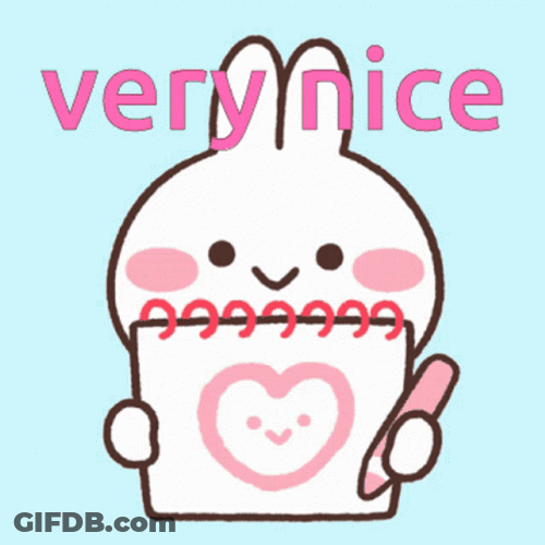 Very Nice Cony Rabbit GIF