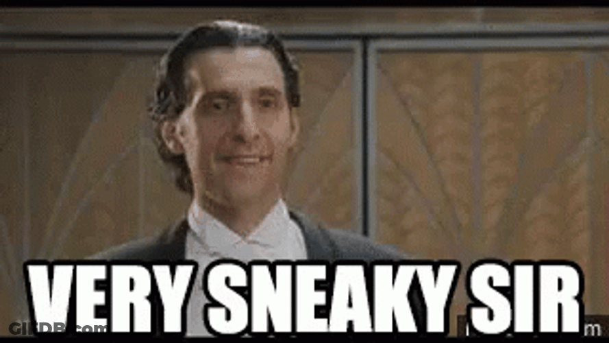 Very Sly Sir Mr Deeds Emilio Lopez GIF