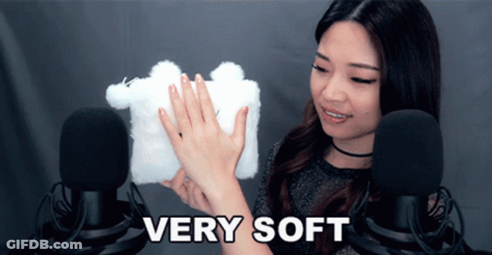 Very Soft White Kitty Toy GIF