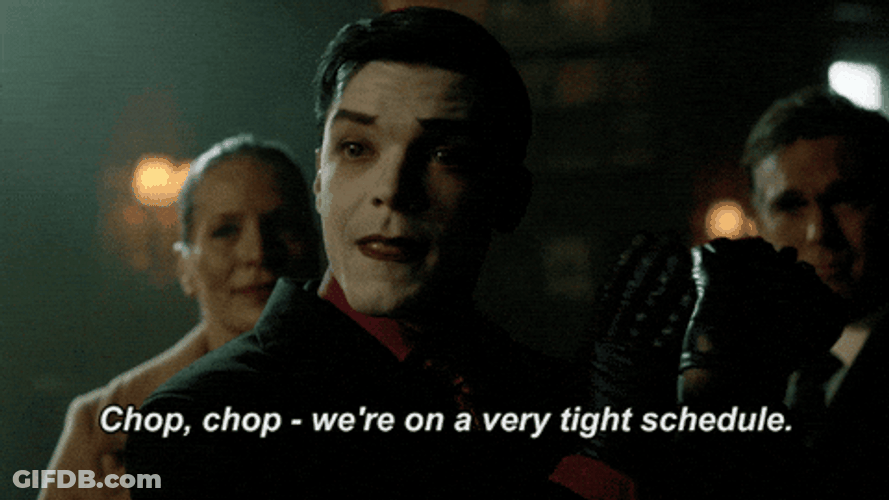 Very Tight Schedule Gotham Jeremiah Valeska GIF