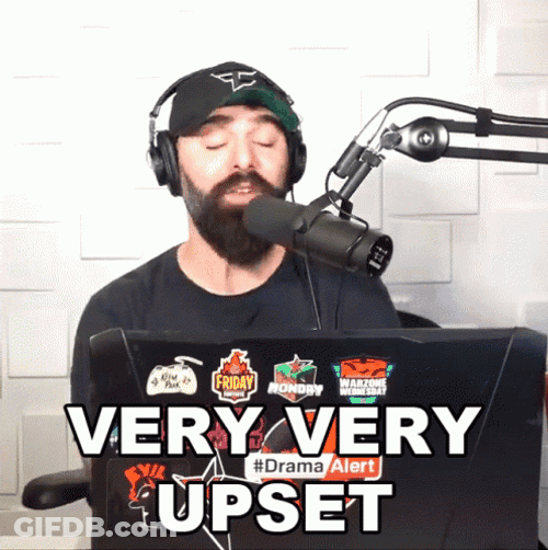 Very Very Upset Keemstar GIF