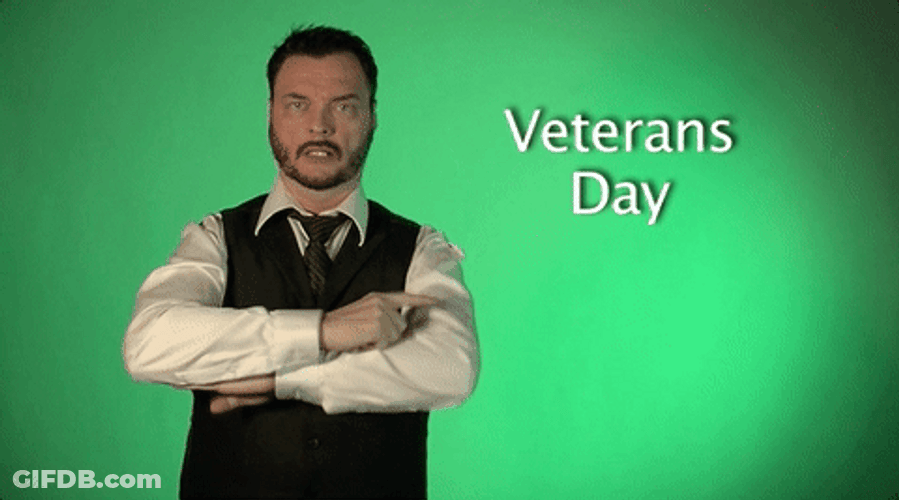 Veterans Day American Sign Language GIF