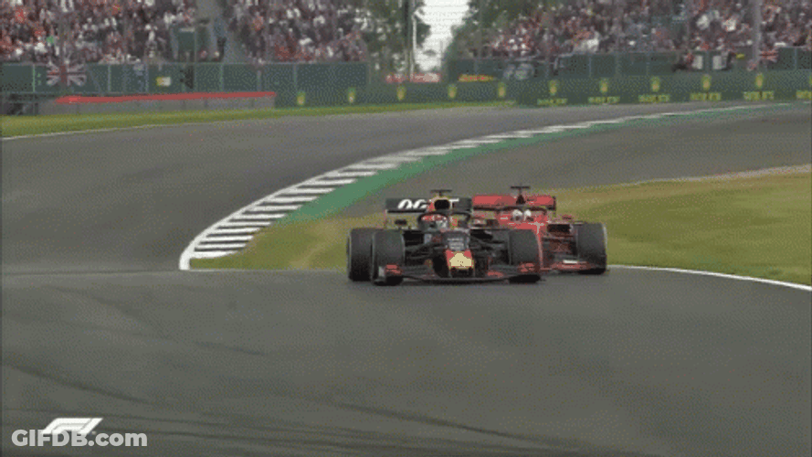 Vettel Leclerc Collision Caught On Cam GIF