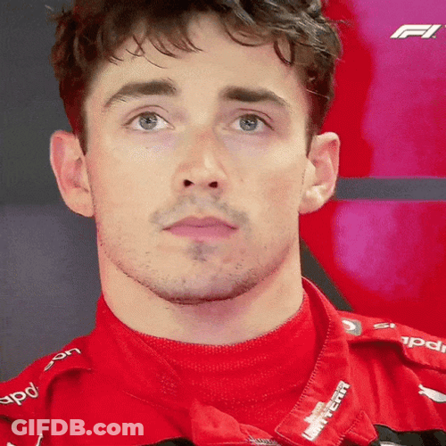 Vettel Leclerc Collision Charles Having Water GIF