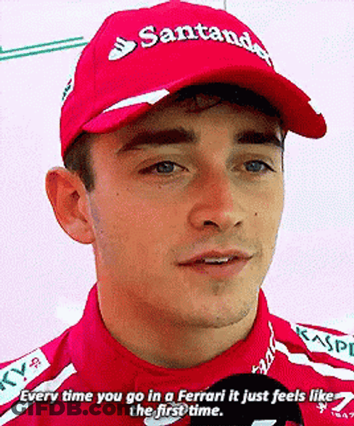 Vettel Leclerc Collision Charles Walking GIF