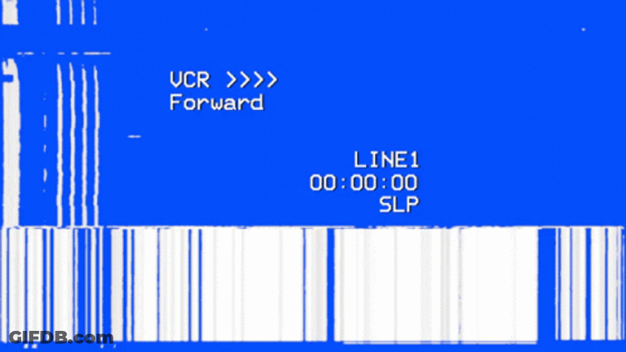 Vhs Glitchy Loading Screen GIF