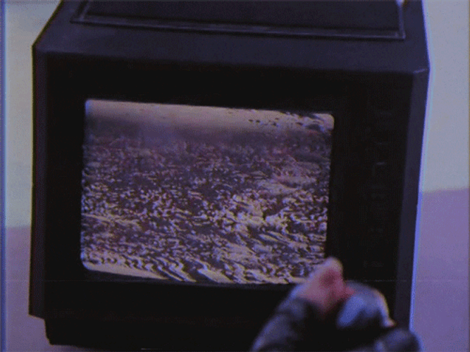VHS Video Game Joystick Controller GIF