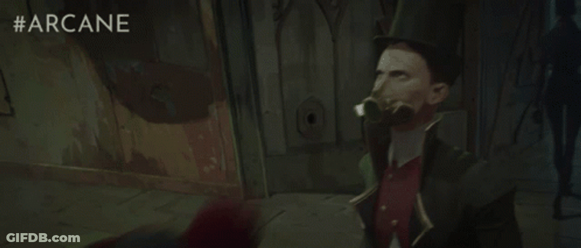 Vi Arcane Angry And Push Silco Away GIF