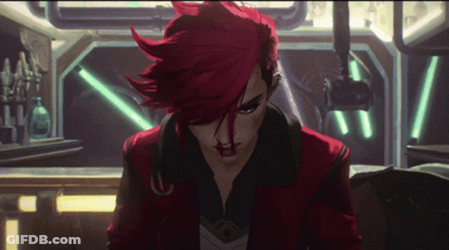 Vi Arcane Fighting Until The End GIF
